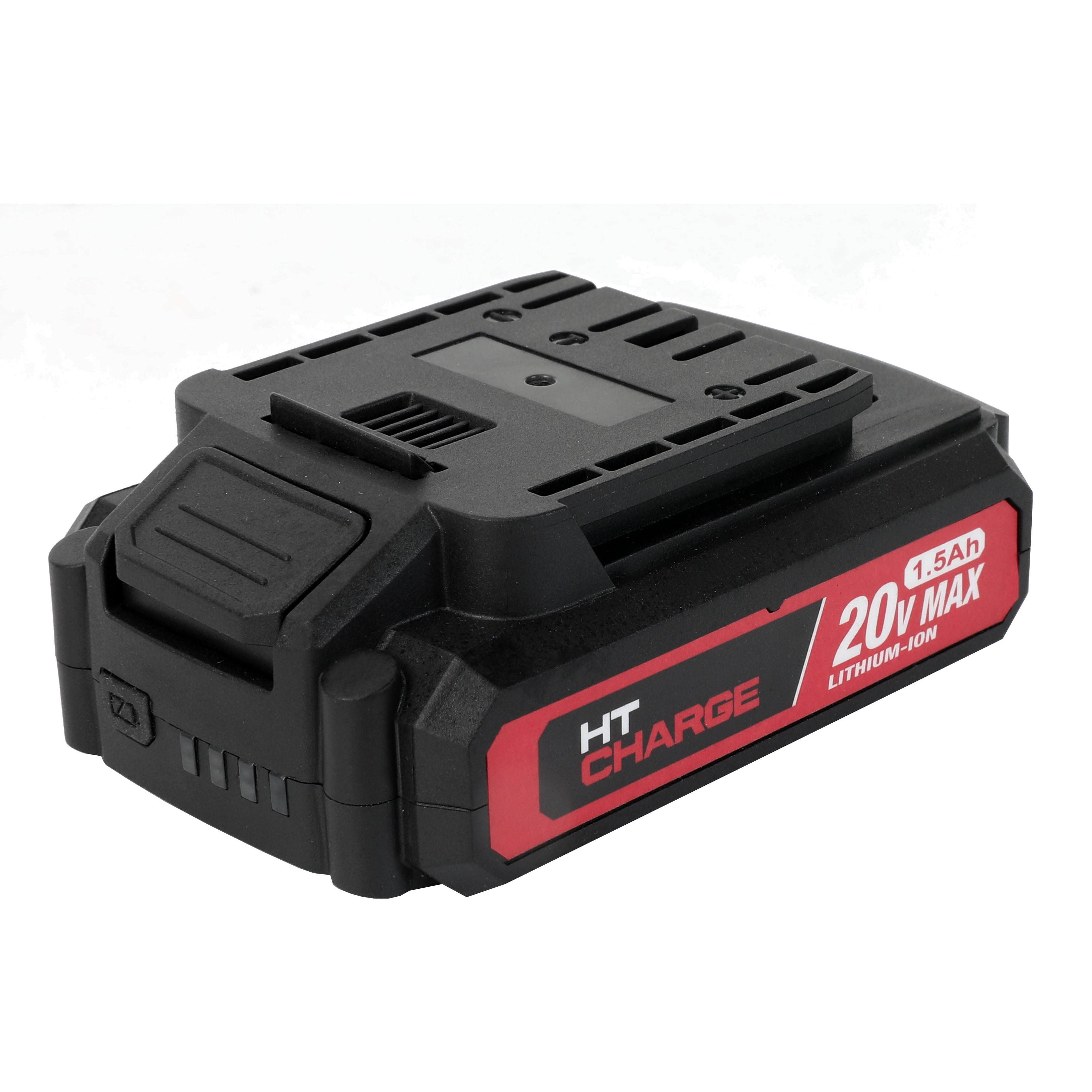 Hyper Tough 20V Brushless Cordless Drill with 1.5Ah Battery and USB-C Charging Cable