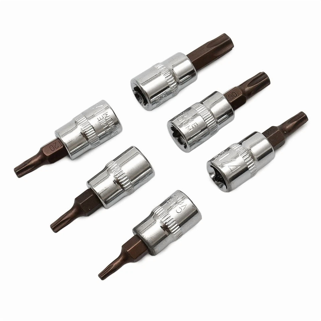 KNACK - Home Furnishing 6Pcs Bit Socket Repair Set Tools 1/4Inch Shank 6.35Mm Drive
