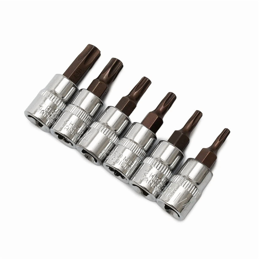 KNACK - Home Furnishing 6Pcs Bit Socket Repair Set Tools 1/4Inch Shank 6.35Mm Drive