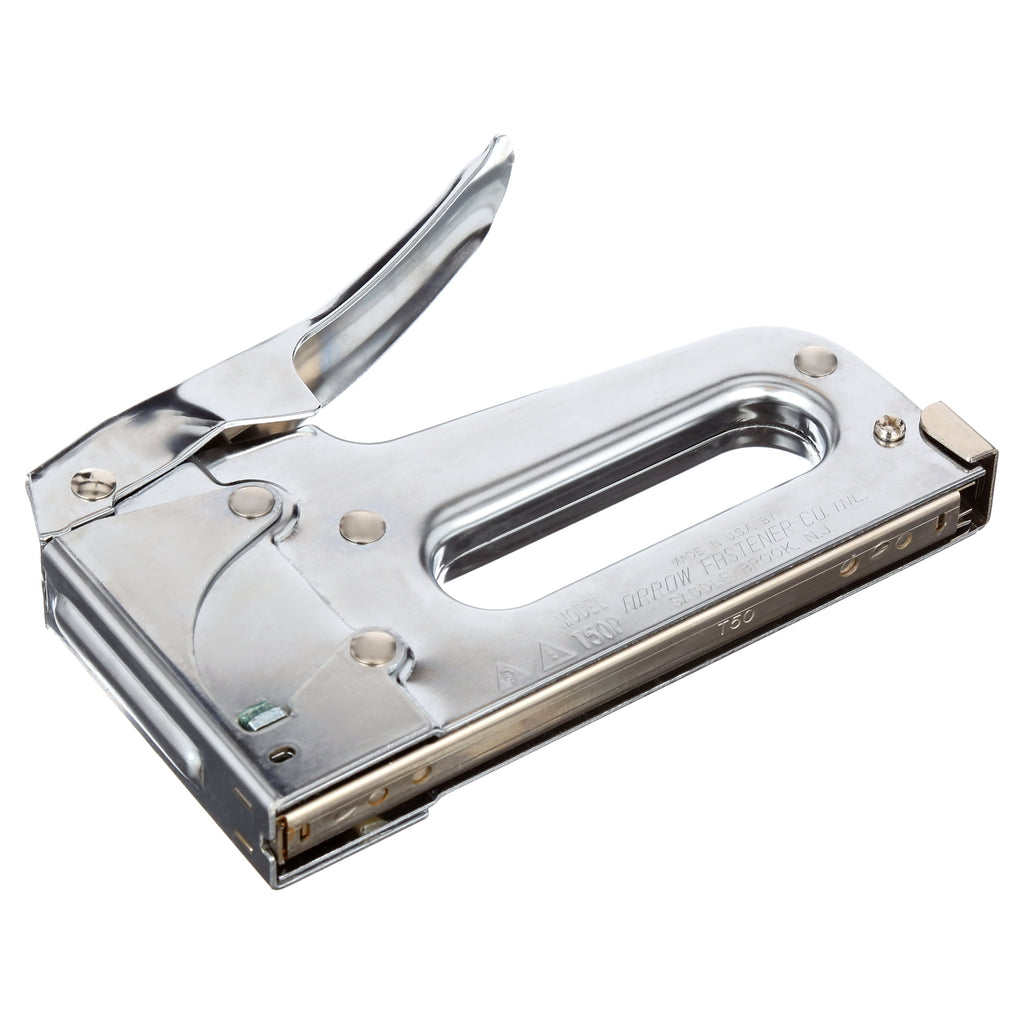 Arrow T50 Heavy Duty Manual Staple Gun for Upholstery, Wood, and Crafts, New
