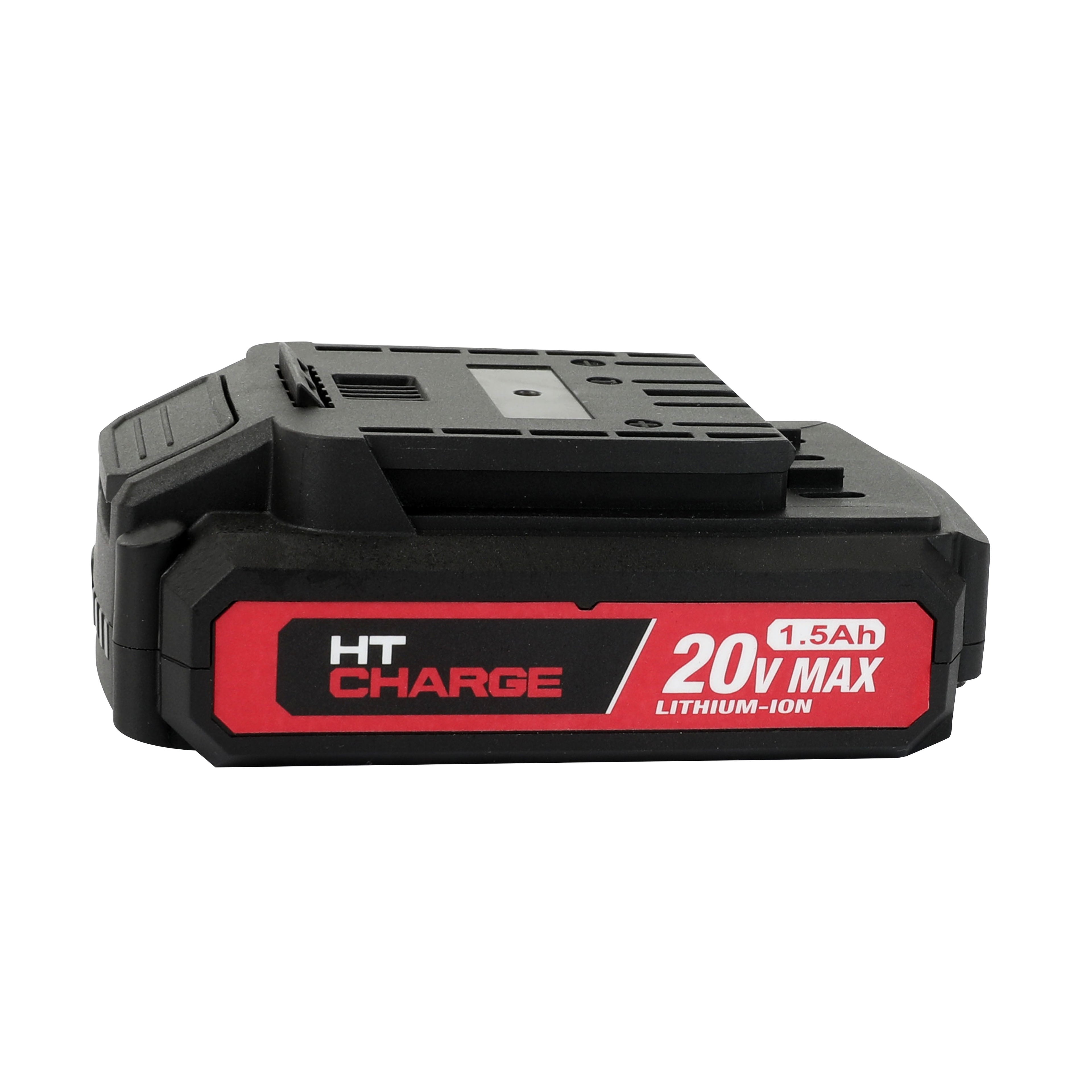 Hyper Tough 20V Brushless Cordless Drill with 1.5Ah Battery and USB-C Charging Cable