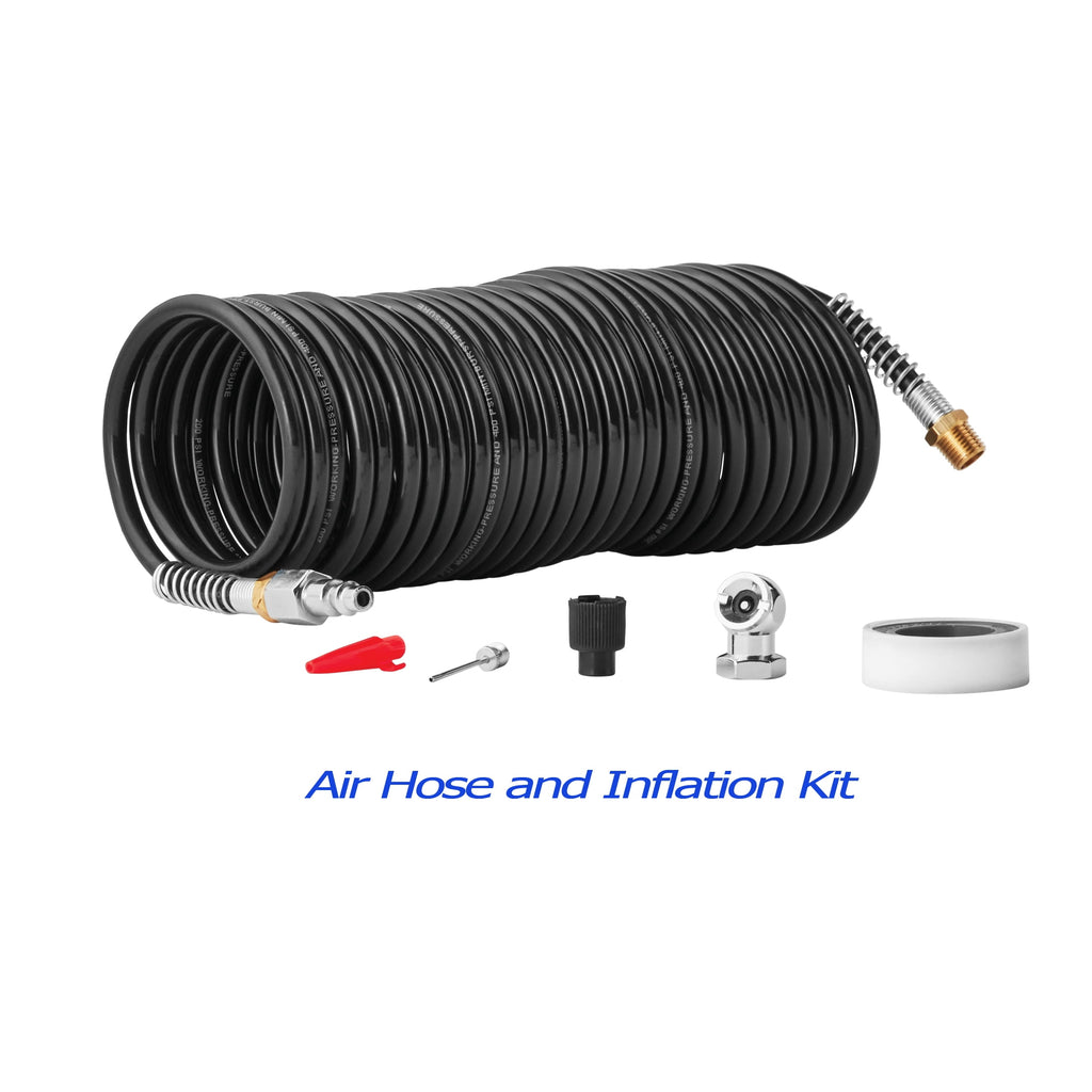 Hyper Tough Black 100 PSI Oil-free Portable Air Compressor 3 gal
