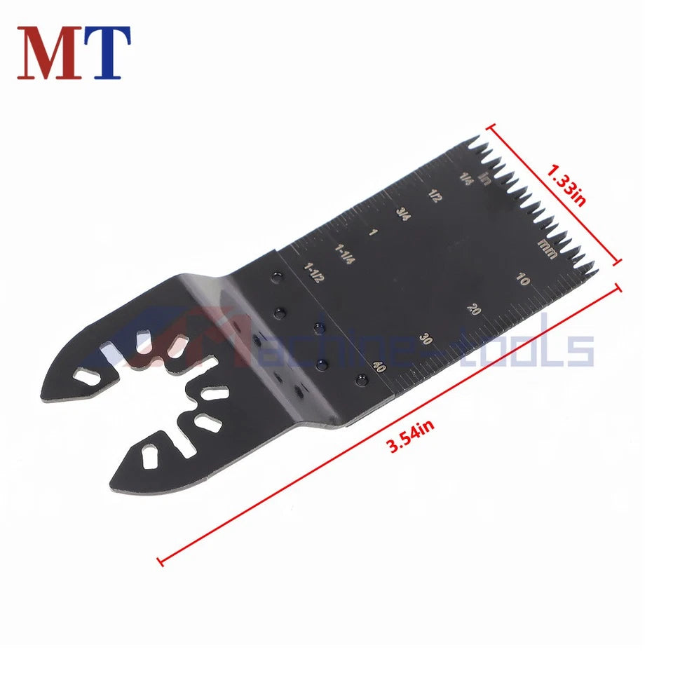 KLYNE - Fit For Wood Metal Cutter 14 Pieces Oscillating Multi Tool Blades Saw Blade