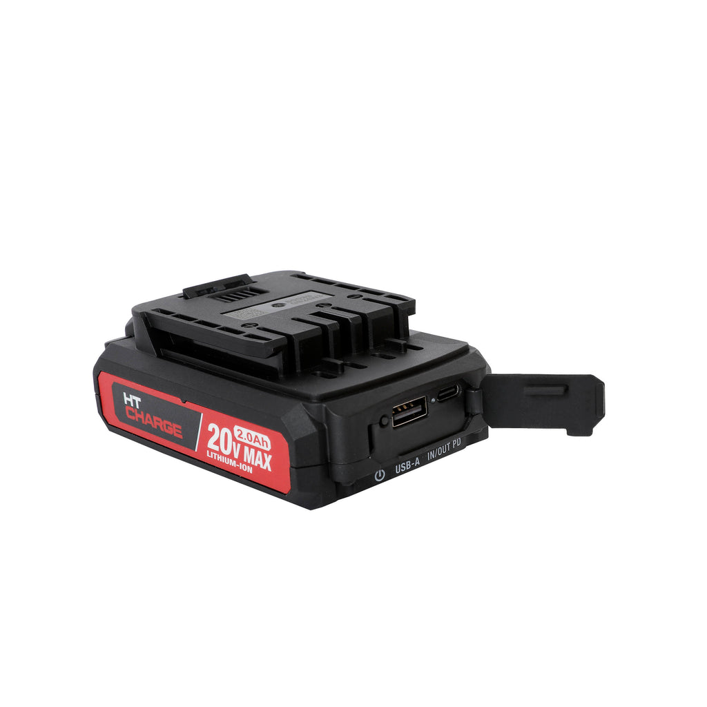 Open Box Hyper Tough 20V Brushless 1/2-inch Impact Wrench, Battery & Charging Cable
