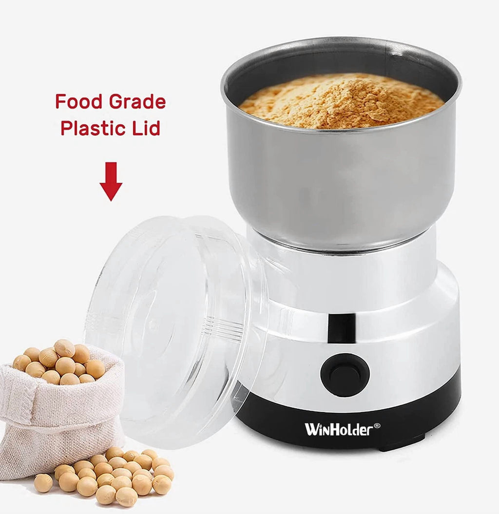 KNACK - Electric Grinder Coffee Grinding Milling Bean Nut Spice Kitchen Blade Blender Us
