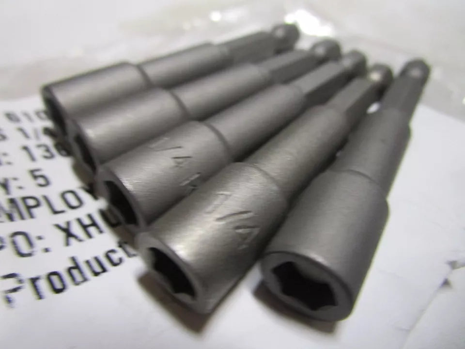 1/4 X 2-9/16Oal Rock River? Magnetic Power Nutsetter Qty 5