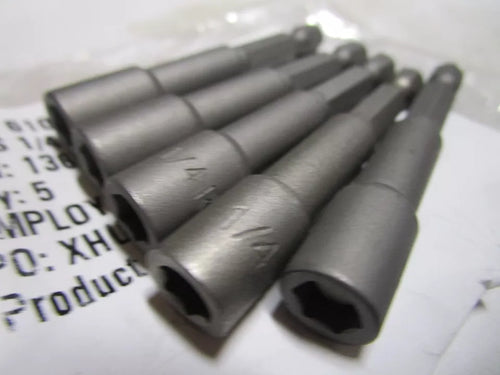1/4 X 2-9/16Oal Rock River? Magnetic Power Nutsetter Qty 5