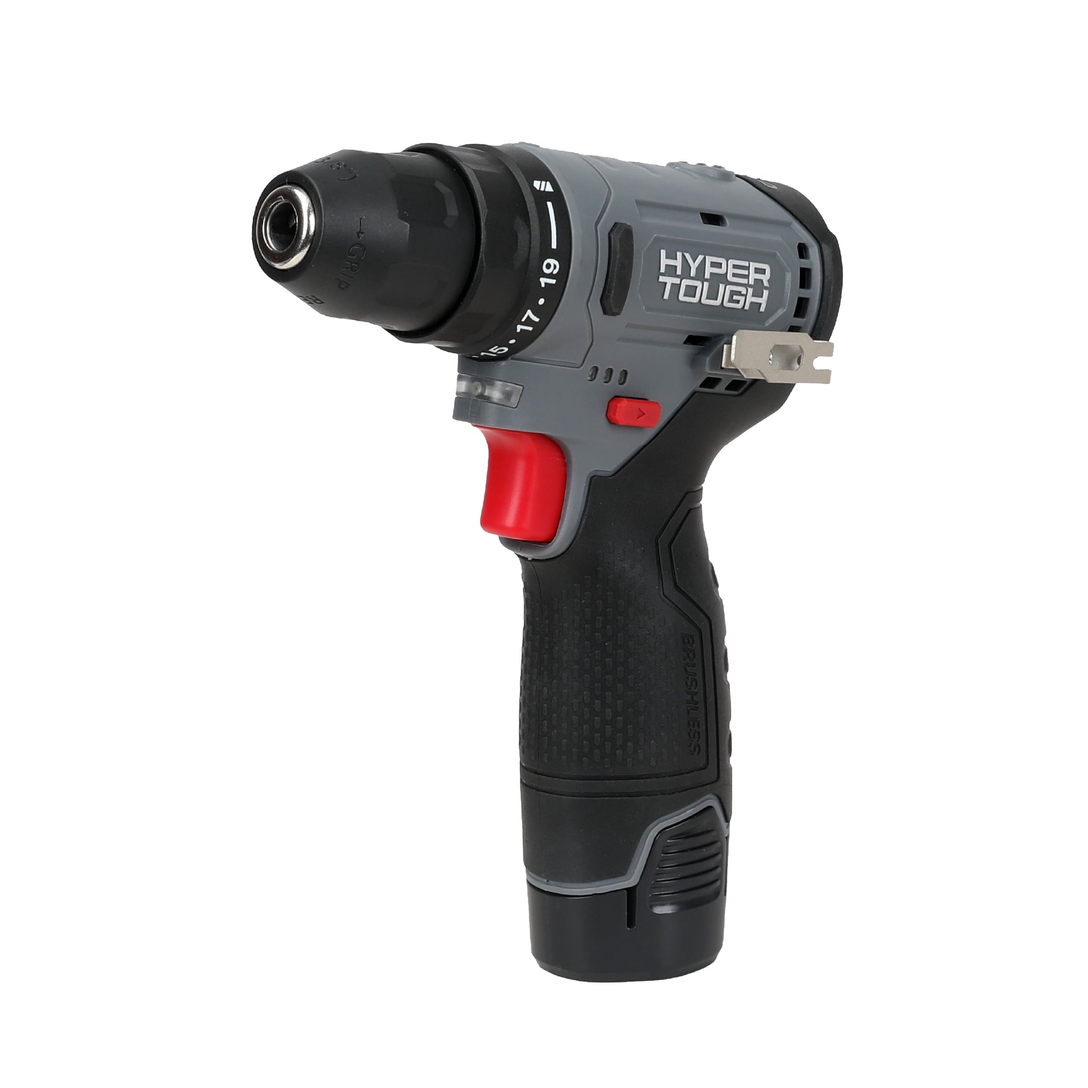 Hyper Tough 12V Brushless Cordless Drill Driver with 1.5Ah Battery