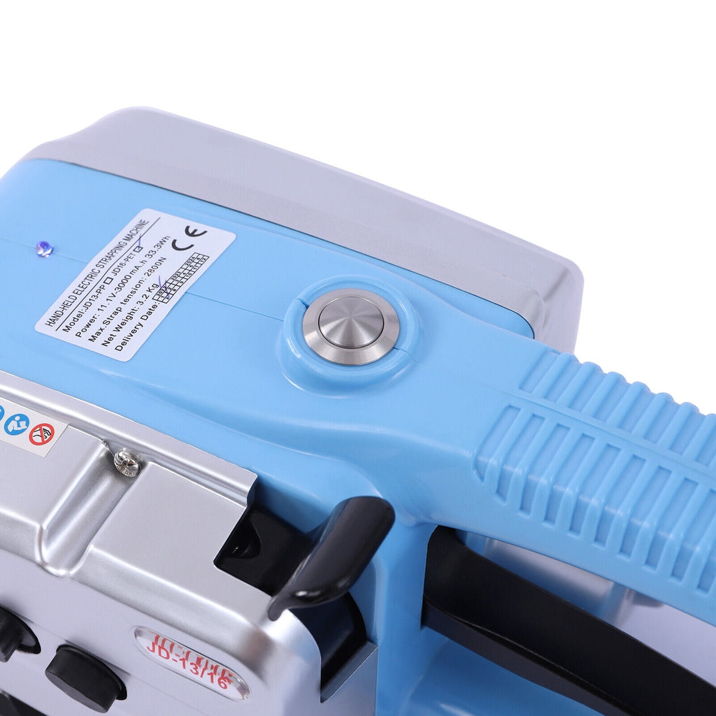 DENSET Automatic Strapping Machine Strapper Battery Operated Strapping Banding Tool Kit For 1/2-5/8 PP PET Straps