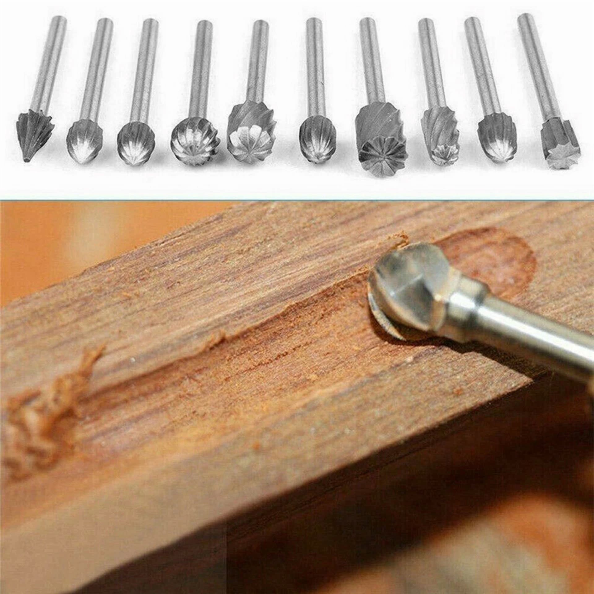 20Pcs* Diamond Burr Bits Drill Bits Set Rotary Multi Dremel Tool Accessories Kit