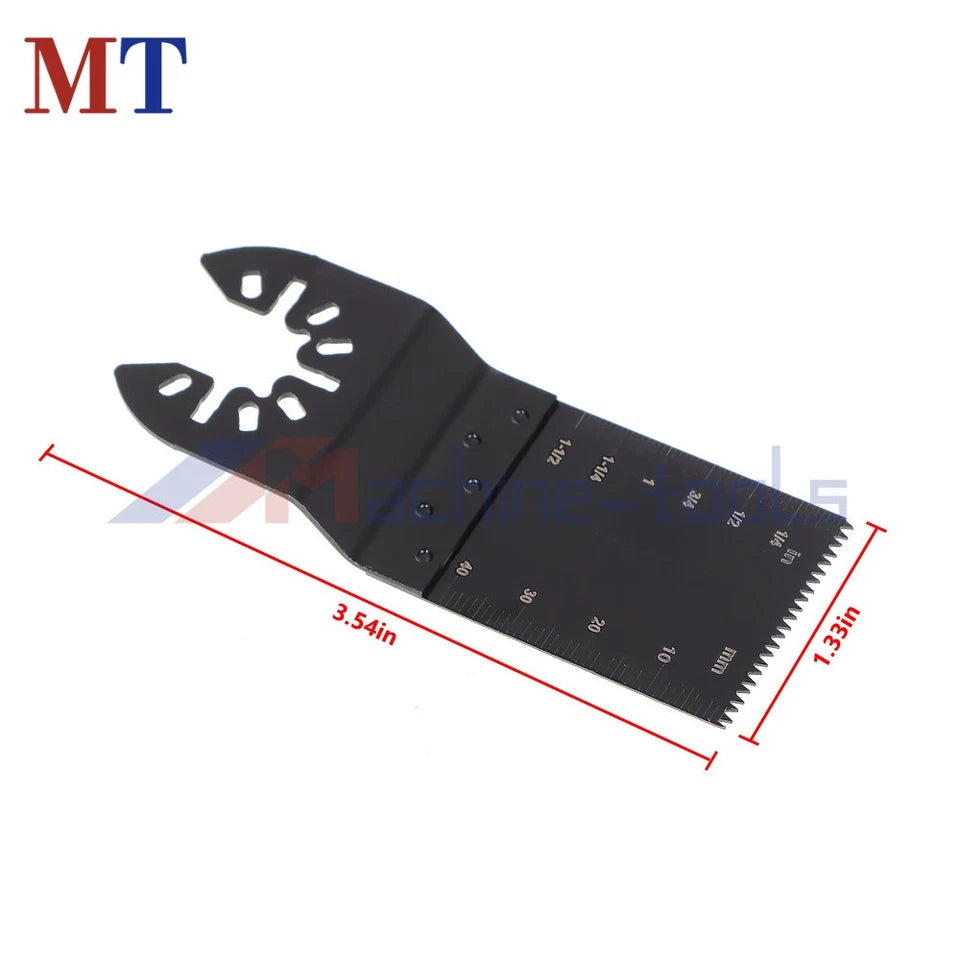 KLYNE - Fit For Wood Metal Cutter 14 Pieces Oscillating Multi Tool Blades Saw Blade