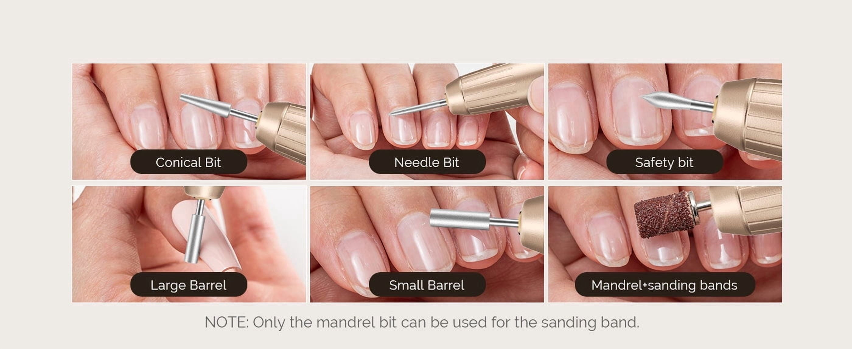 MelodySusie PC180E Cordless Rechargeable Nail Drill