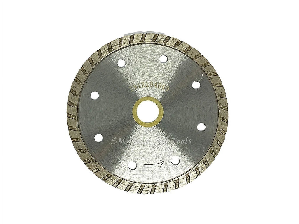 KLYNE - 4.5-Inch Turbo Diamond Blade For Cutting Tile, Porcelain, Stone And Masonry