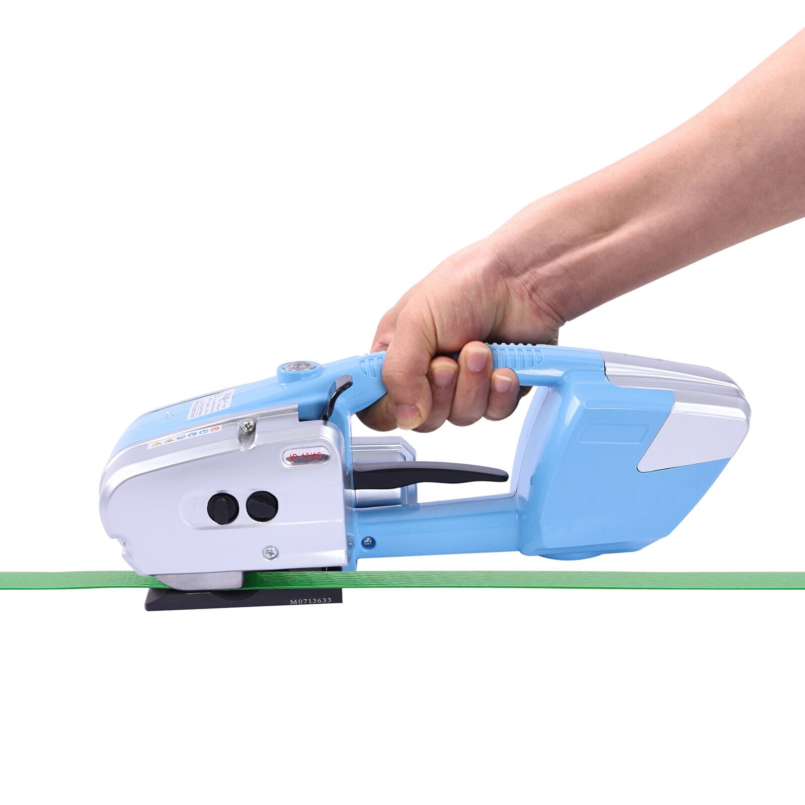 DENSET Automatic Strapping Machine Strapper Battery Operated Strapping Banding Tool Kit For 1/2-5/8 PP PET Straps